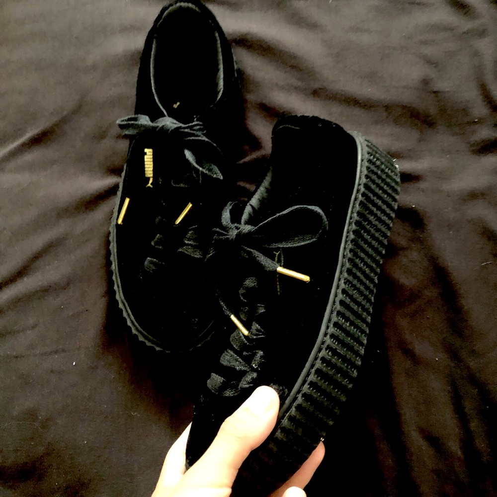 PumaXFenty black creepers